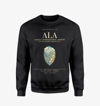 Thumbnail for Almaty International Airport ALA Sweatshirt - Black