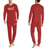 Thumbnail for The Airbus A330neo men pajamas - Red