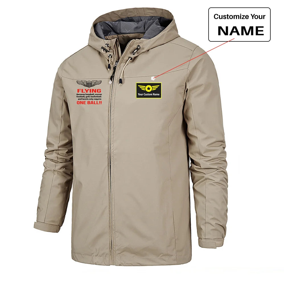 Flying One Ball Rain Jacket - view 9