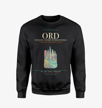 Thumbnail for Chicago O'Hare International Airport ORD Sweatshirt - Black