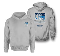 Thumbnail for Cessna A188B AgTruck design on light gray double-side hoodie, double-side print