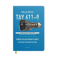 Thumbnail for TAY 611-8 design on turquoise notebook