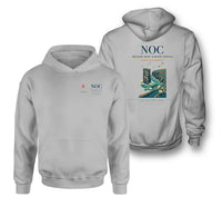Thumbnail for Ireland West Airport Knock (NOC) design on light gray double-side hoodie