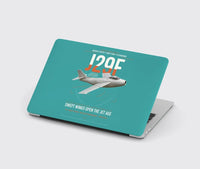 Thumbnail for Saab J 29F Tunnan design on turquoise MacBook case