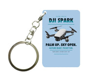 Thumbnail for DJI Spark Key Chain design on light blue key chain
