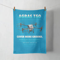 Thumbnail for DJI Agras T50 design on turquoise towel