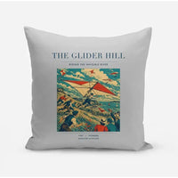 Thumbnail for VINTAGE G4013 - The Glider Hill - Designed Pillows design on lightgray