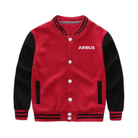 Thumbnail for Airbus & Text Baseball Jacket - view 10