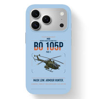 Thumbnail for MBB BO 105P PAH-1 design on light blue magsafe iphone case, for iPhone 17 Pro