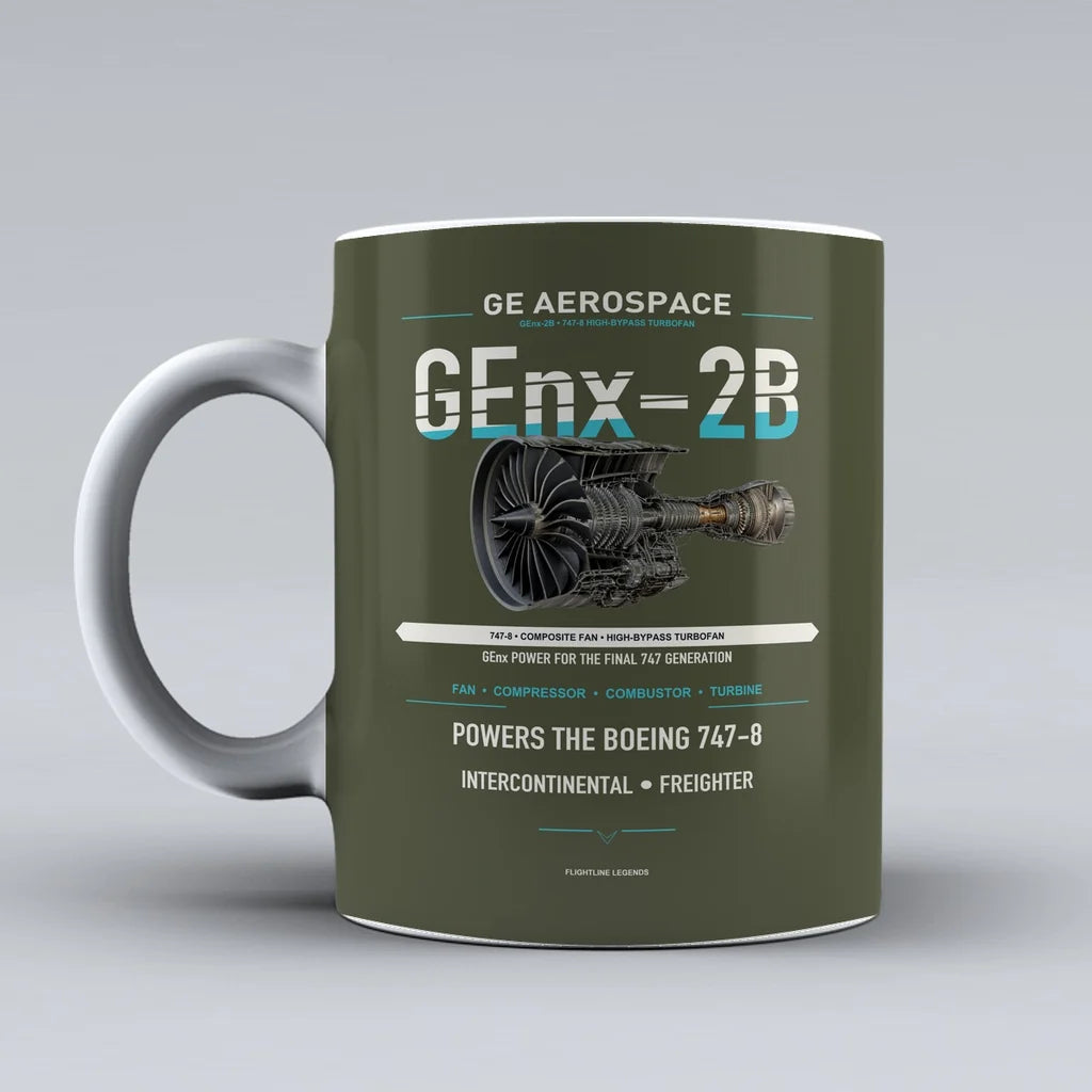 Mug design on green army genx 2b