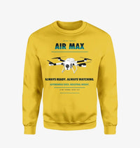 Thumbnail for Percepto Air Max design on yellow sweatshirt