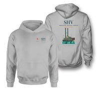 Thumbnail for Shreveport Regional Airport (SHV) design on light gray double-side hoodie