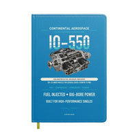 Thumbnail for IO-550 design on turquoise notebook