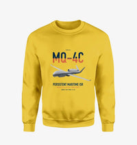 Thumbnail for MQ-4C Triton IFC-4 design on yellow sweatshirt