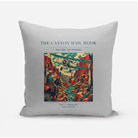 Thumbnail for VINTAGE G4285 - The Canyon Mail Hook - Designed Pillows design on lightgray