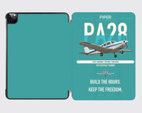 Thumbnail for Piper PA-28 Cherokee design on turquoise ipad tablet case
