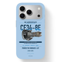 Thumbnail for CF34-8E Case design on light blue iphone case