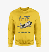 Thumbnail for A-7E Corsair II design on yellow sweatshirt