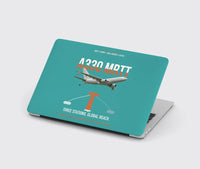 Thumbnail for Airbus A330 MRTT design on turquoise MacBook case