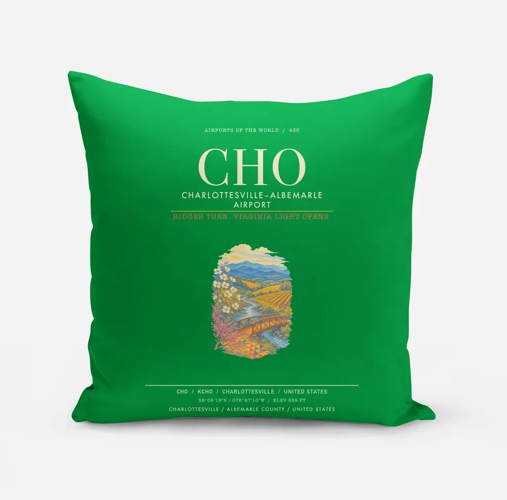 CharlottesvilleAlbemarle Airport CHO - Green