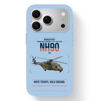 Thumbnail for NHIndustries NH90 TTH design on light blue magsafe iphone case, for iPhone 17 Pro