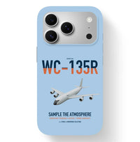 Thumbnail for WC-135R Constant Phoenix design on light blue magsafe iphone case, for iPhone 17 Pro