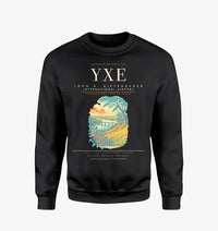 Thumbnail for Saskatoon John G. Diefenbaker International Airport YXE Sweatshirt - Black