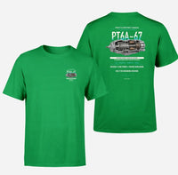 Thumbnail for PT6A-67 design on green t shirt