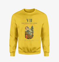Thumbnail for Vinh International Airport (VII) design on yellow sweatshirt