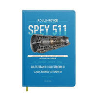 Thumbnail for SPEY 511 design on turquoise notebook