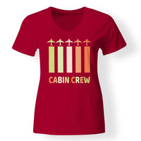 Thumbnail for Colourful Cabin Crew T-Shirt - view 9