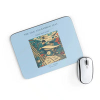 Thumbnail for VINTAGE G4326 - The Silk And Bamboo Test - Designed Mouse Pads design on lightblue rectangle