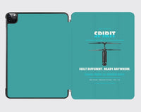 Thumbnail for Ascent AeroSystems Spirit design on turquoise ipad tablet case