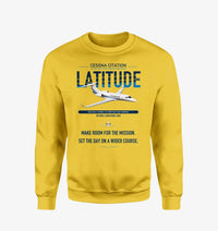 Thumbnail for Cessna Citation Latitude design on yellow sweatshirt