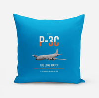 Thumbnail for P-3C Orion design on turquoise pillow