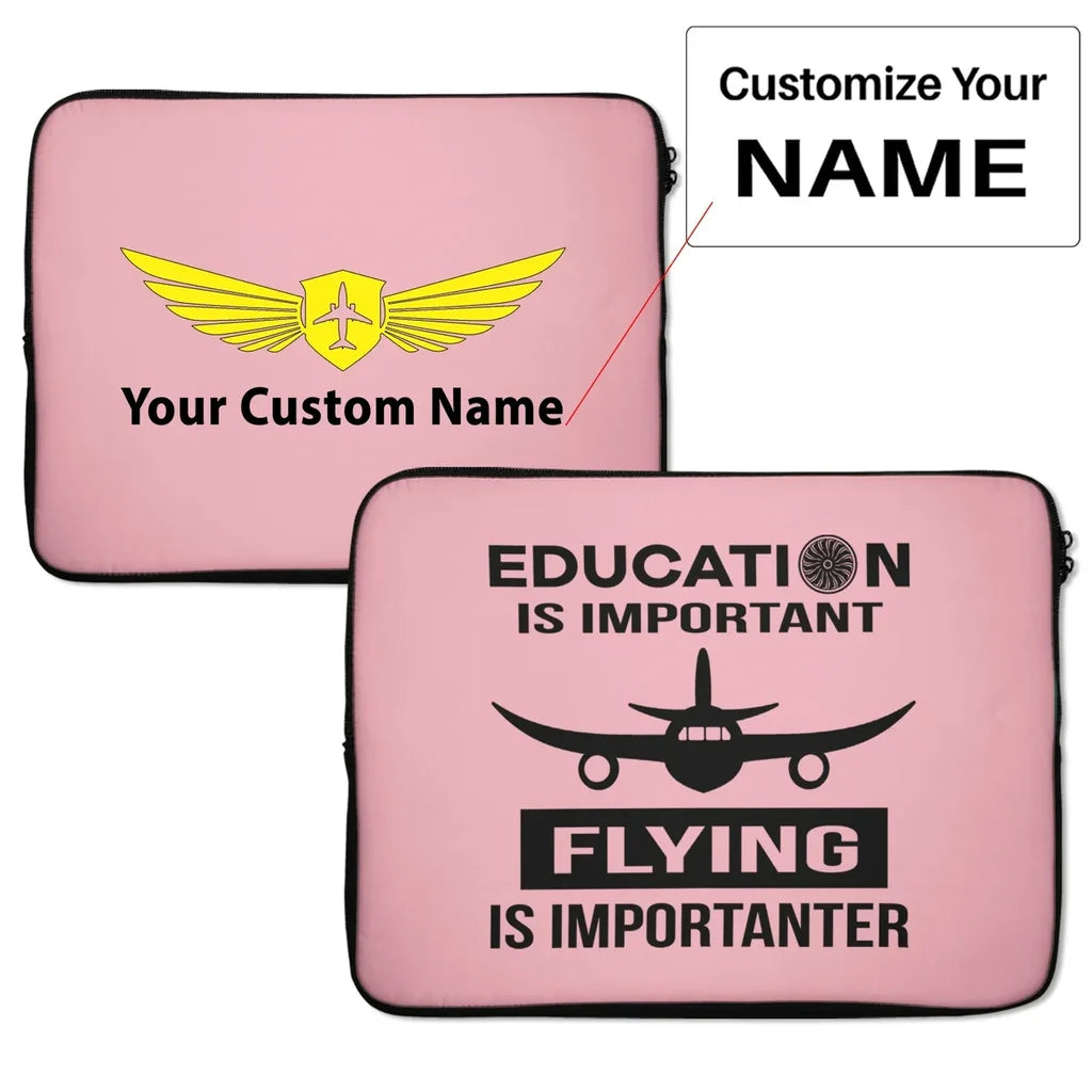 Customisable Flying is Importanter Tablet Case - view 9