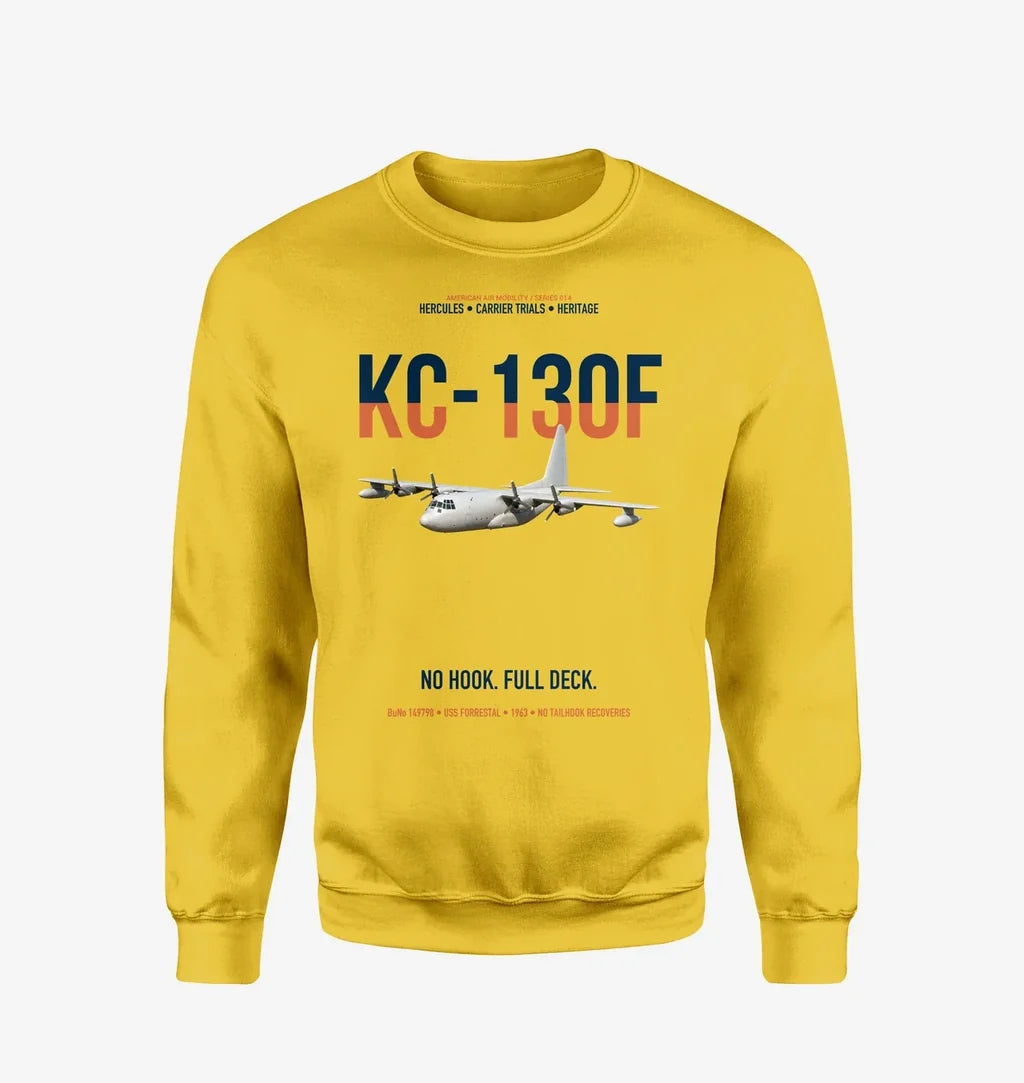 KC-130F BuNo 149798 design on yellow sweatshirt