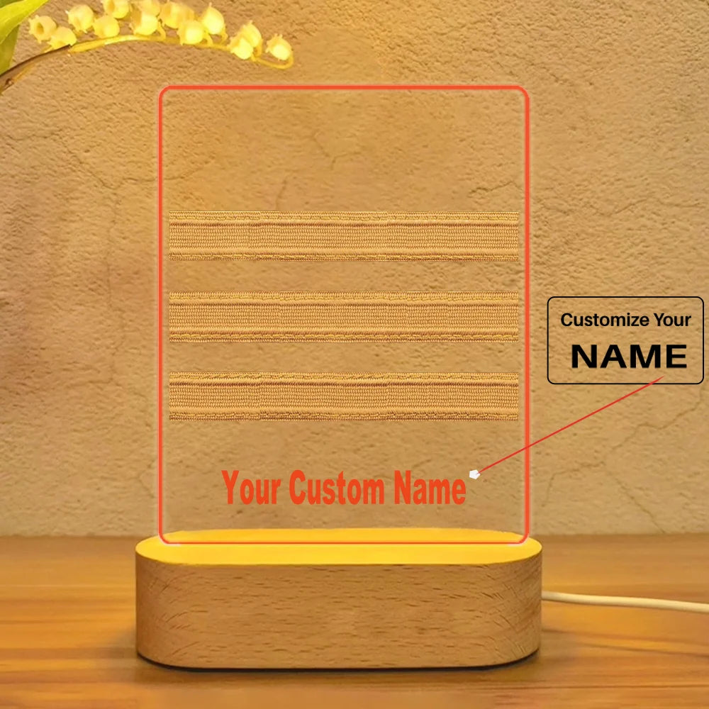 Customisable Pilot Epaulettes Lamp - view 9