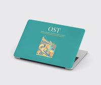 Thumbnail for Ostend-Bruges International Airport (OST) design on turquoise MacBook case