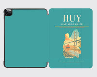 Thumbnail for Humberside Airport (HUY) design on turquoise ipad tablet case