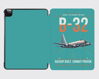 Thumbnail for B-32 Dominator design on turquoise ipad tablet case