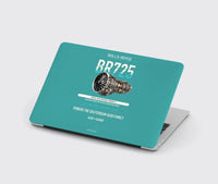 Thumbnail for BR725 design on turquoise MacBook case