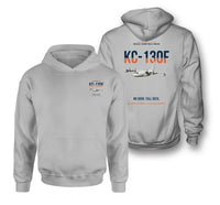 Thumbnail for KC-130F BuNo 149798 design on light gray double-side hoodie, double-side print