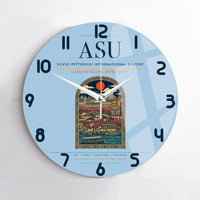 Thumbnail for Silvio Pettirossi International Airport ASU Wall-Clock No-Frame - Light Blue