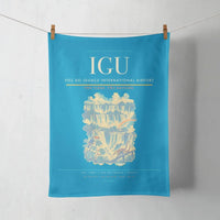 Thumbnail for Foz do Iguaçu International Airport (IGU) design on turquoise towel