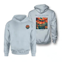 Thumbnail for VINTAGE G4112 - The Last Propliner - Double-Side Hoodie design on lightblue double side