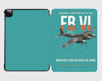 Thumbnail for de Havilland Mosquito FB VI design on turquoise ipad tablet case