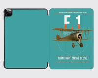 Thumbnail for Sopwith Camel F.1 design on turquoise ipad tablet case