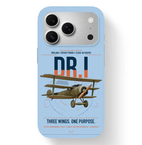 Thumbnail for Fokker Dr.I design on light blue magsafe iphone case, for iPhone 17 Pro
