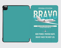 Thumbnail for Cessna Citation Bravo design on turquoise ipad tablet case